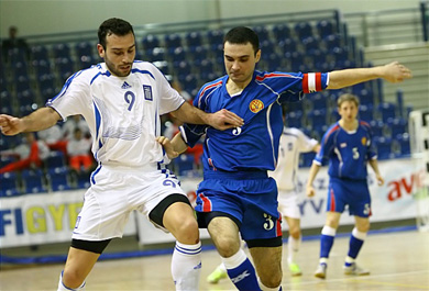 Russia vs Greece (Photo courtesy: Csaba Fekete & Mona Szalay)