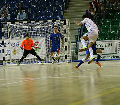 Russia vs Greece (Photo courtesy: Csaba Fekete & Mona Szalay)