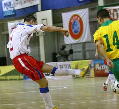 Russia vs Lithuania (Photo courtesy: Csaba Fekete & Mona Szalay)