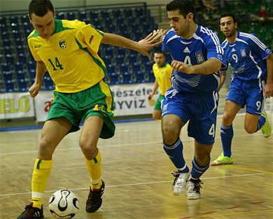 Lithuania vs Greece (Photo courtesy: Csaba Fekete & Mona Szalay)