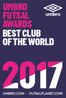 UMBRO Futsal Awards 2017 - Best Club of the World: nominees