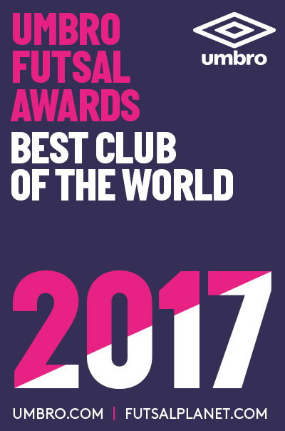 UMBRO Futsal Awards 2017 - Best Club of the World: nominees