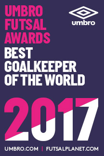 UMBRO Futsal Awards 2017 - Best Goalkeeper of the World: nominees