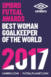 UMBRO Futsal Awards 2017 - Best Woman Goalkeeper of the World: nominees