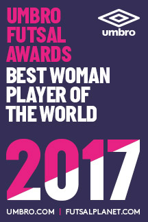 UMBRO Futsal Awards 2017 - Best Woman Player of the World: nominees