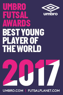 UMBRO Futsal Awards 2017 - Best Young Player of the World: nominees
