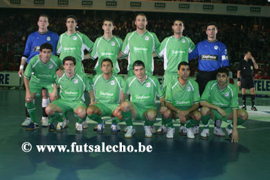 Boomerang Interviu will not defend the title (Photo courtesy: Cedric Bouillon - Futsal Echo)