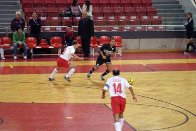 Marquinho between Bondarev and Cacau (Photo courtesy: Mike Thomas)