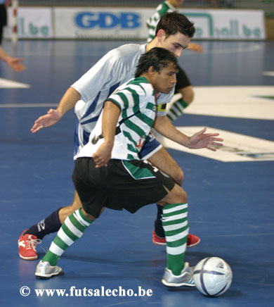 Deo in action (Photo courtesy: Cedric Bouillon - Futsal Echo)