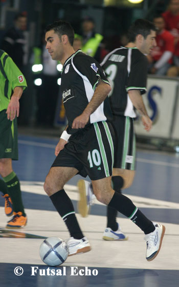 Andreu in action (Photo courtesy: Cedric Bouillon - Futsal Echo)