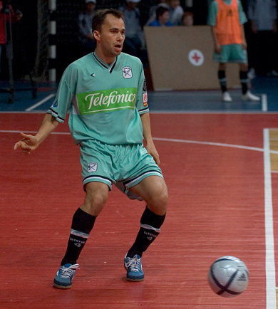 Though brazilian national team sometimes seems to forget about him, Marquinho keep on beeing an outstanding pivot (Photo courtesy: Konstantin Molchanov)