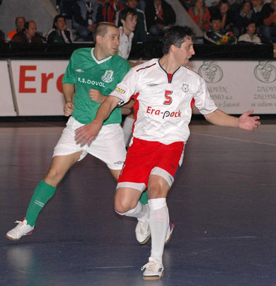 Era Pack Chrudim vs Cap del Carrer (Photo courtesy: Stanislav Musílek - Czech Futsal