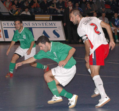 Era Pack Chrudim vs Cap del Carrer (Photo courtesy: Stanislav Musílek - Czech Futsal