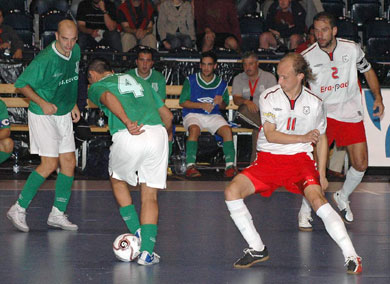 Era Pack Chrudim vs Cap del Carrer (Photo courtesy: Stanislav Musílek - Czech Futsal