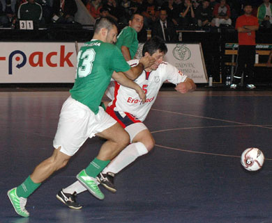 Era Pack Chrudim vs Cap del Carrer (Photo courtesy: Stanislav Musílek - Czech Futsal