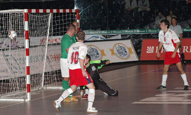 Era Pack Chrudim vs Cap del Carrer (Photo courtesy: Stanislav Musílek - Czech Futsal