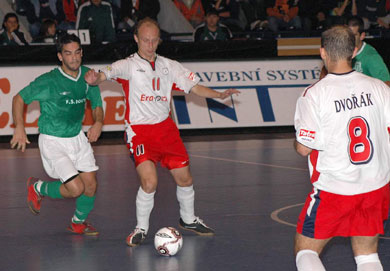 Era Pack Chrudim vs Cap del Carrer (Photo courtesy: Stanislav Musílek - Czech Futsal