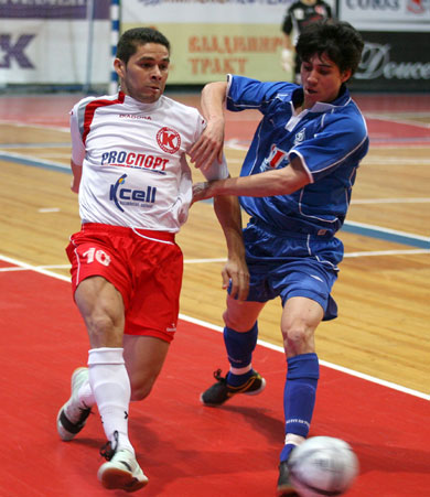 The former Cartagena (02/03) Neto vs Kelson, brazilian duel in Moscow (Photo courtesy: Tatiyana Dorogutina - Sport Express magazine)