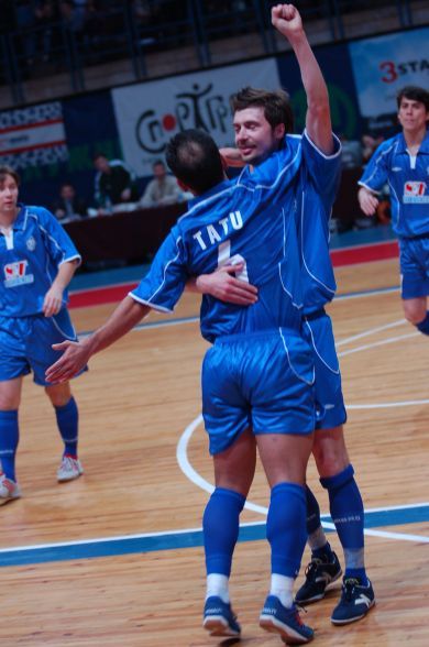 Tatu, Kudlay, Maevski and Kelson, Dinamo*s delight(Photo courtesy: Igor Bogomolov - Dinamo Moscow)