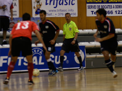 Blazquez vs Da Silva (Photo courtesy: Emilio Narvaez - MES ANDORRA)