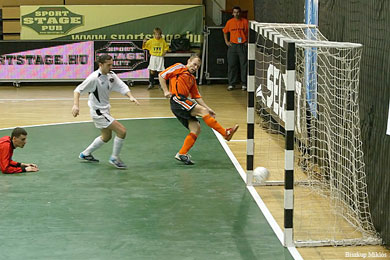 Goal by Ramis Mansurov! (Photo courtesy: Miklos Biszkup)