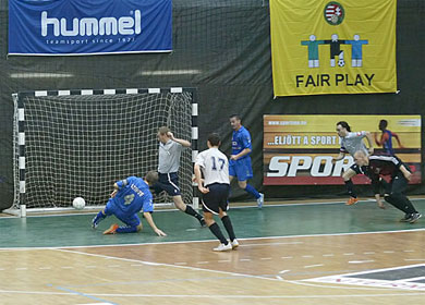 Goal by Tamas Szente! (Photo courtesy: Miklos Biszkup)