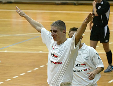 Janos Madarasz, huge talent of Hungarian futsal (Photo courtesy: Miklos Biszkup)