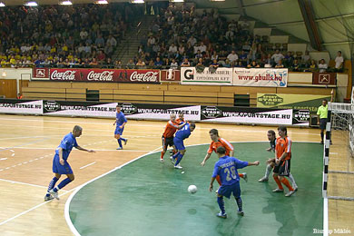 Madarasz won't score... (Photo courtesy: Miklos Biszkup)