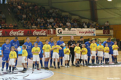 Godolloi Futsal Klub didn't probably expect a defeat like that! (Photo courtesy: Miklos Biszkup)