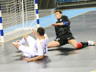 Alter Ego Luparense vs Tornado Chisinau (Photo courtesy: Brigitta So�s - Futsal Hungary)