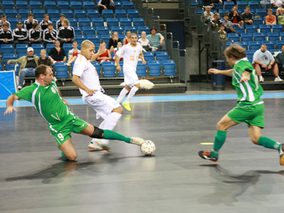 Alter Ego Luparense vs Tornado Chisinau (Photo courtesy: Brigitta So�s - Futsal Hungary)