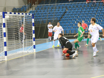 Alter Ego Luparense vs Tornado Chisinau (Photo courtesy: Brigitta So�s - Futsal Hungary)