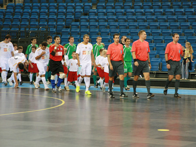 Alter Ego Luparense vs Tornado Chisinau (Photo courtesy: Brigitta So�s - Futsal Hungary)