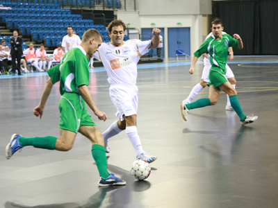 Alter Ego Luparense vs Tornado Chisinau (Photo courtesy: Brigitta So�s - Futsal Hungary)