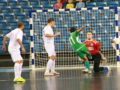 Alter Ego Luparense vs Tornado Chisinau (Photo courtesy: Brigitta So�s - Futsal Hungary)
