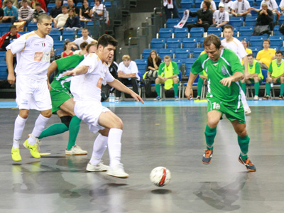 Alter Ego Luparense vs Tornado Chisinau (Photo courtesy: Brigitta So�s - Futsal Hungary)
