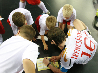 Time Lvov (Photo courtesy: Brigitta So�s - Futsal Hungary)