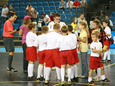 Time Lvov (Photo courtesy: Brigitta So�s - Futsal Hungary)