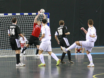 Time Lvov (Photo courtesy: Brigitta So�s - Futsal Hungary)