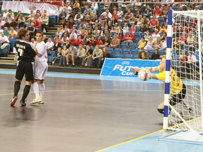 Time Lvov (Photo courtesy: Brigitta So�s - Futsal Hungary)