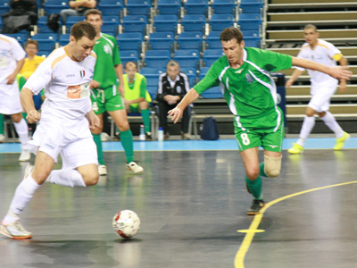 Alter Ego Luparense vs Tornado Chisinau (Photo courtesy: Brigitta So�s - Futsal Hungary)
