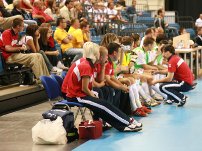 Time Lvov (Photo courtesy: Brigitta So�s - Futsal Hungary)