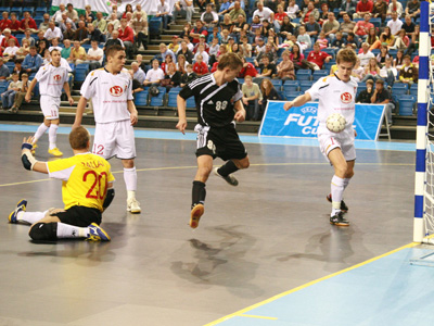Time Lvov (Photo courtesy: Brigitta So�s - Futsal Hungary)