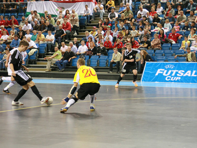 Time Lvov (Photo courtesy: Brigitta So�s - Futsal Hungary)