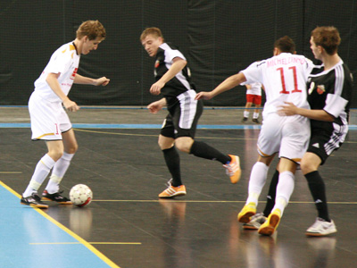 Time Lvov (Photo courtesy: Brigitta So�s - Futsal Hungary)