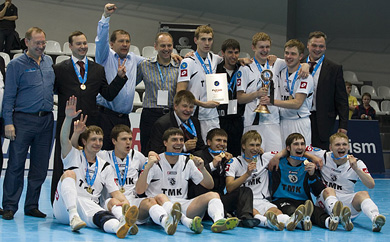 Viz-Sinara Ekaterinburg, UEFA Futsal Cup 2007/2008 Winner! (Photo courtesy: Konstantin Molchanov)