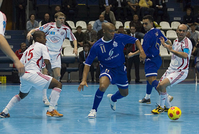 Cirilo between Rafael and Cacau (Photo courtesy: Konstantin Molchanov)