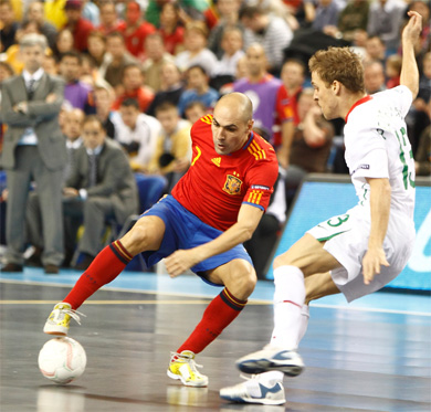 Pedro Cary again, this time vs Javi Rodriguez (Photo courtesy: Carmelo Rubio - RFEF)