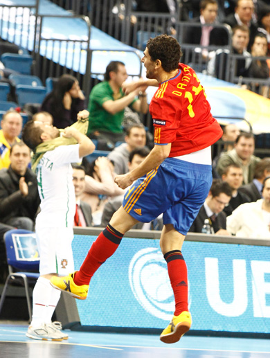 Goal, match and tournament: Daniel! (Photo courtesy: Carmelo Rubio - RFEF)