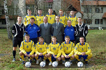 Ukrainian National team (Photo courtesy: UEFA)